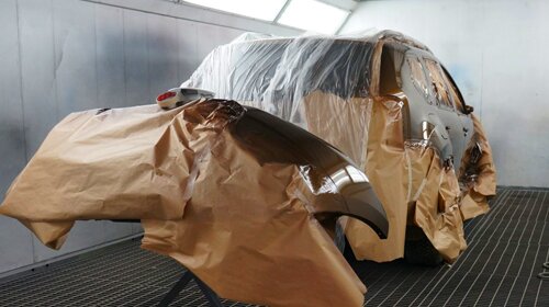 Покраска элементов кузова